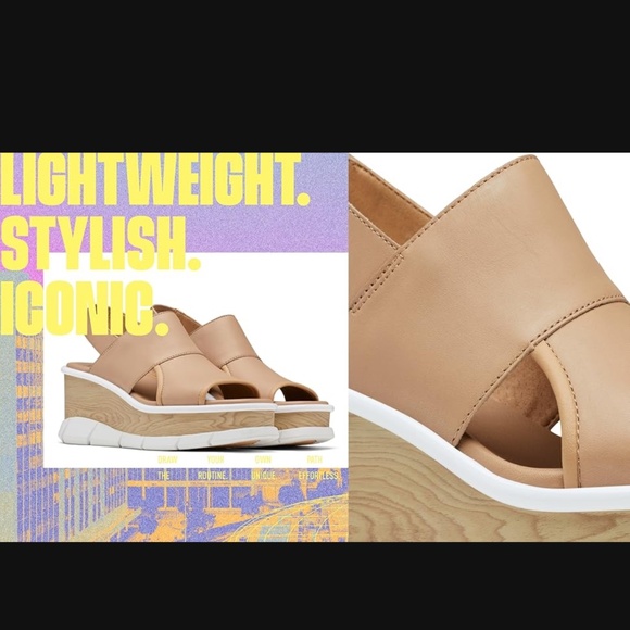 Joanie III Slingback Sandals Honest Beige, White - Picture 5 of 16